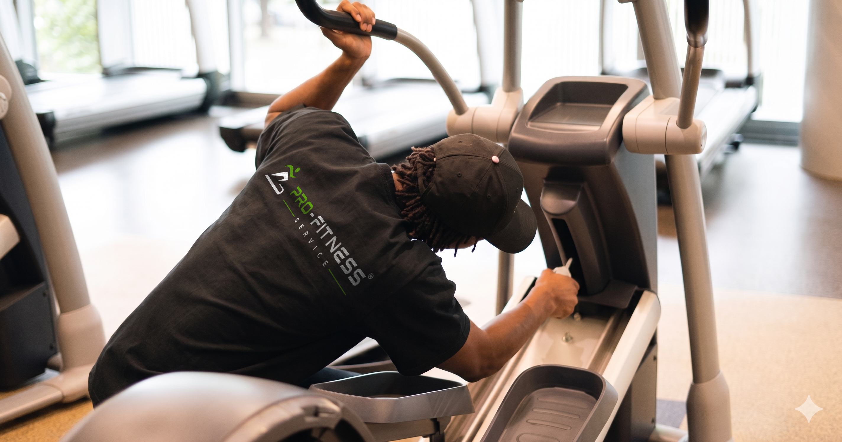 Tecnico Pro-Fitness riparazione tapis roulant a domicilio
